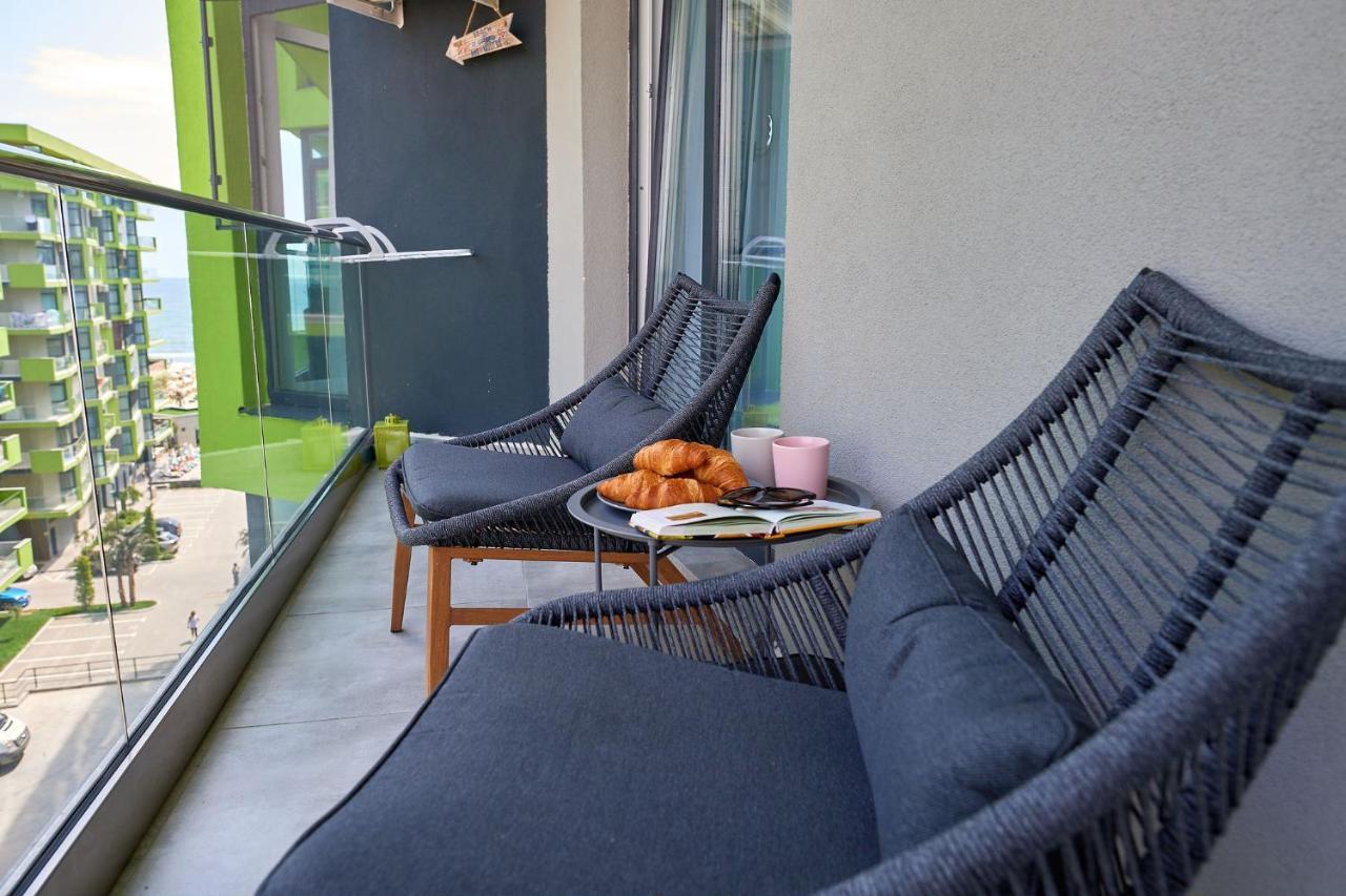 Black Sea Estate Apartment Spa N Pool Beach Resort Năvodari Exterior foto